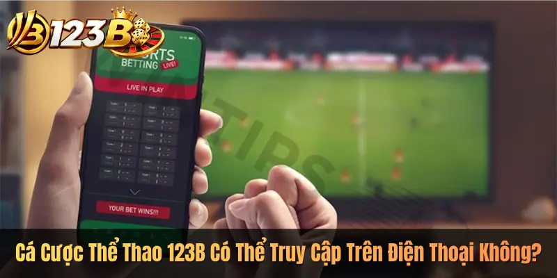 Cá Cược Thể Thao 123B Có Thể Truy Cập Trên Điện Thoại Không?